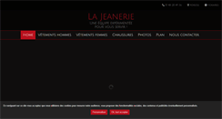 Desktop Screenshot of lajeanerie.fr